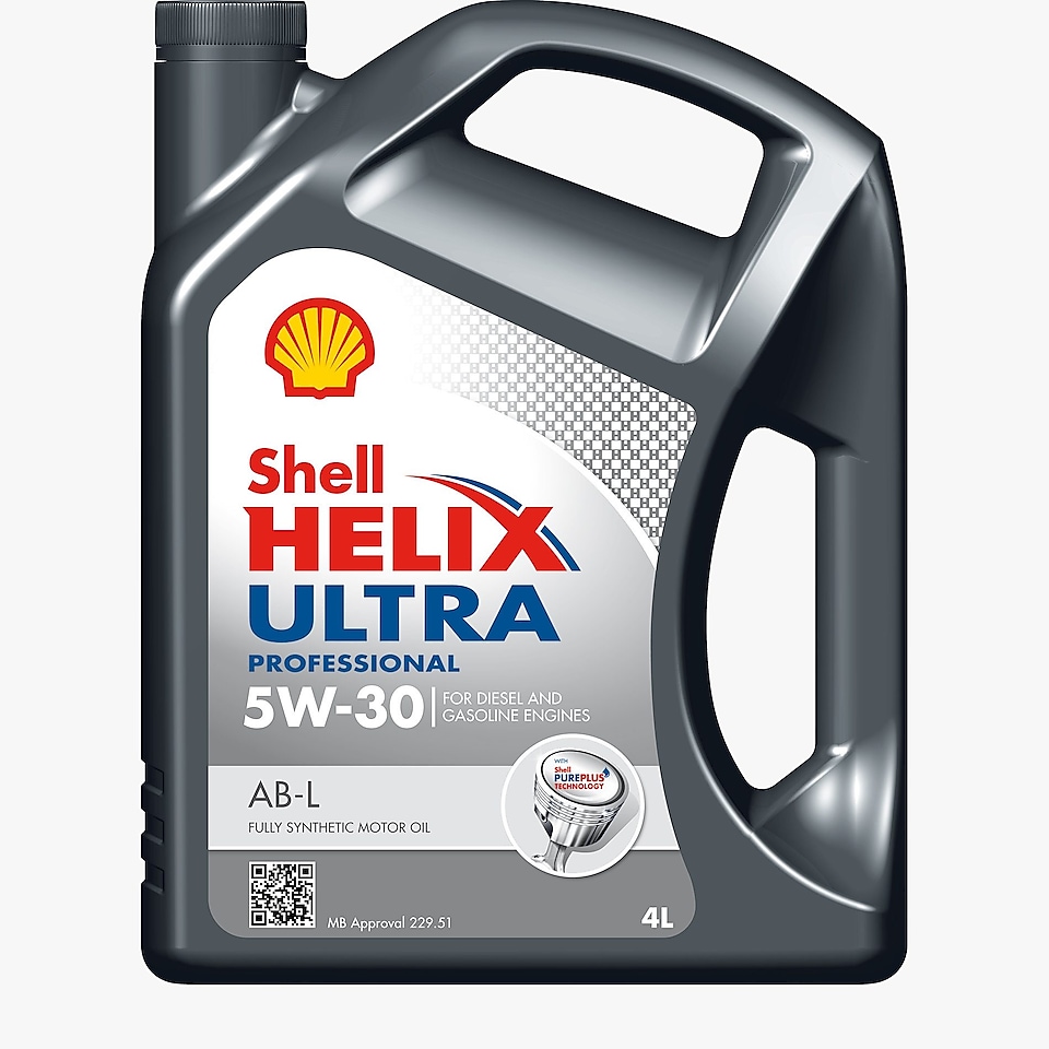 Packshot de Shell Helix Ultra AB 5W-30