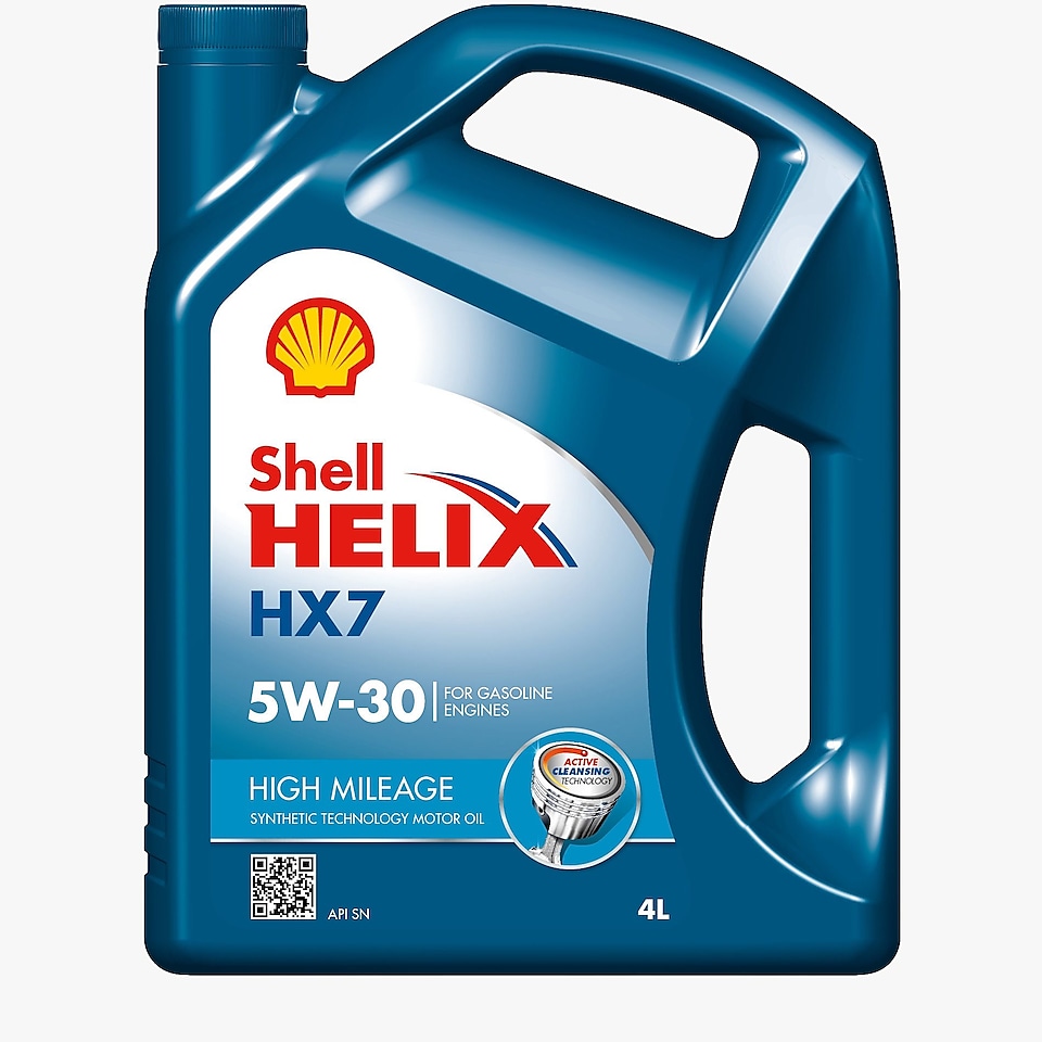Shell Helix HX7 Hign Mileage 5W-30